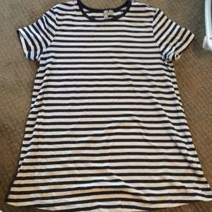 Striped maternity t shirt